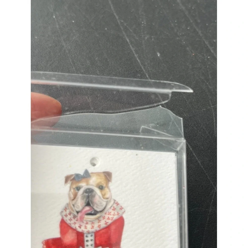 Holiday Gift Wrapping Hand Illustrated Tags Dogs Twine Christmas Festive Retro